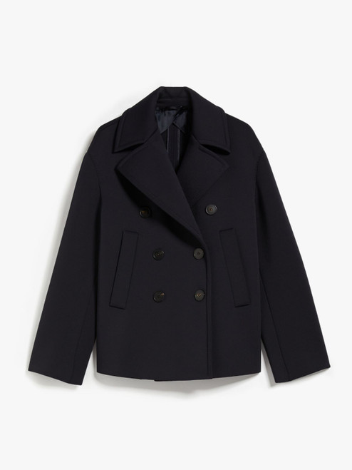MAX MARA-Maxmara studio 1 uscita - double-breasted stretch viscose jacket