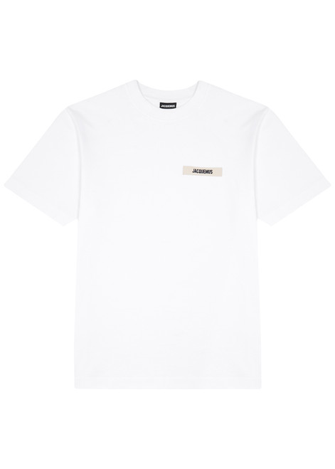 JACQUEMUS-Le T-Shirt Gros Grain cotton T-shirt