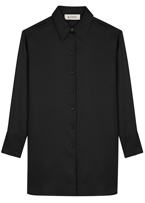 ROHE-Oversized silk shirt