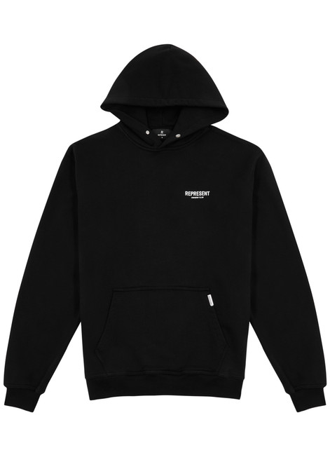 REPRESENT-Owners Club hooded cotton sweatshirt