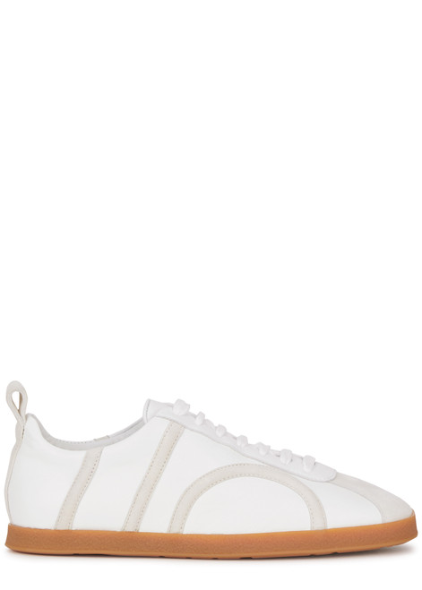 TOTEME-Panelled leather sneakers