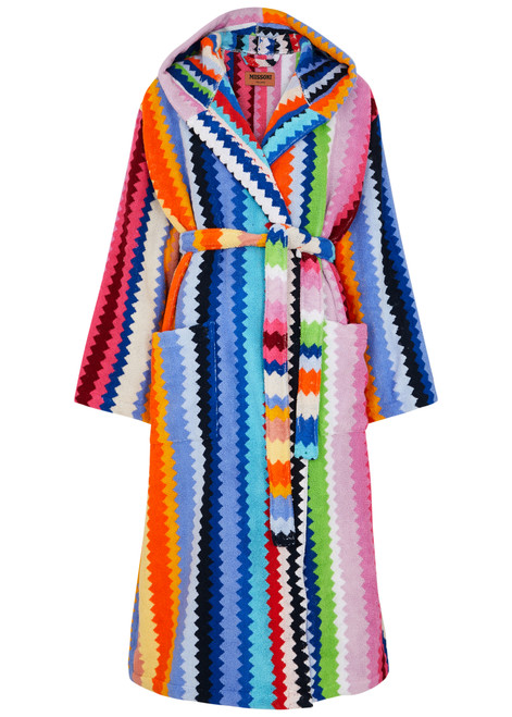 MISSONI-Cecil zigzag terry robe 