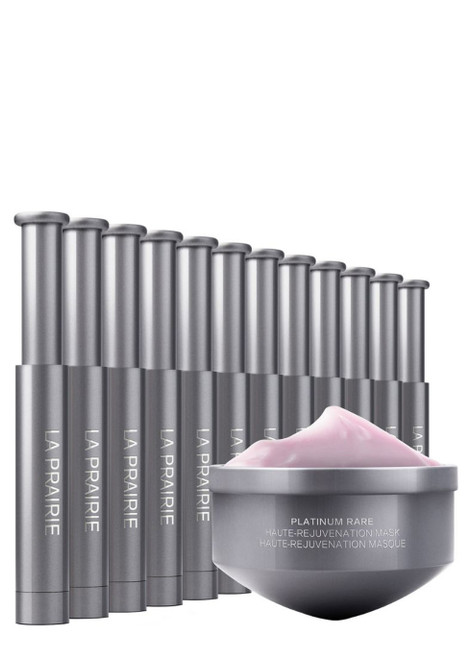 LA PRAIRIE-Platinum Rare Haute-Rejuvenation Overnight Mask Refill 20ml + 12 x 0.7ml