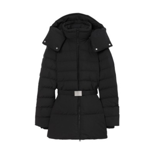 BURBERRY-Belted puffer jacket