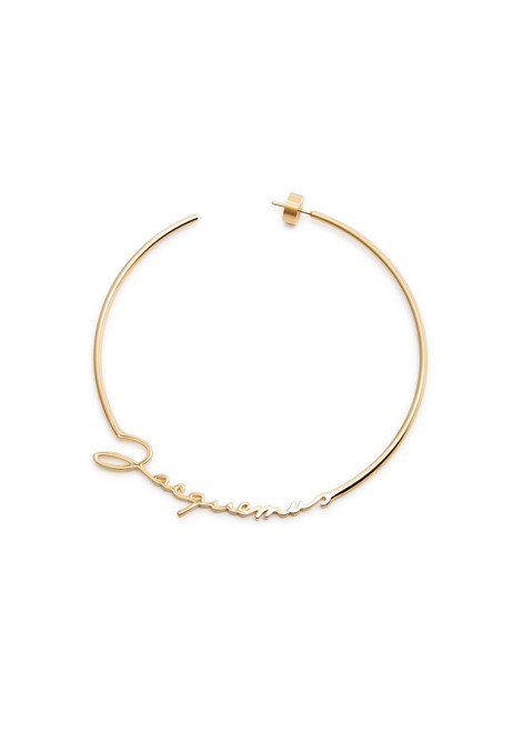JACQUEMUS-Les Creoles Jacquemus hoop earrings