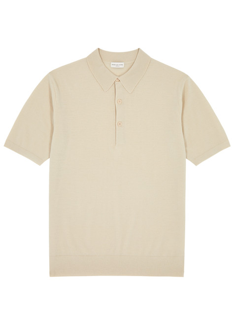 DRIES VAN NOTEN-Maurice wool polo shirt