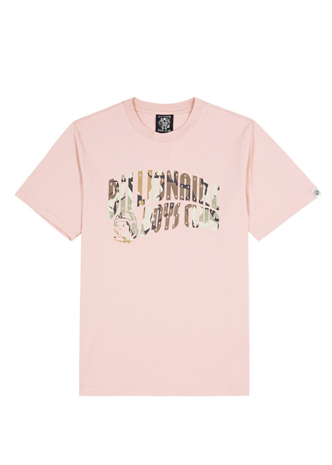 BILLIONAIRE BOYS CLUB-Camo Arch logo cotton T-shirt