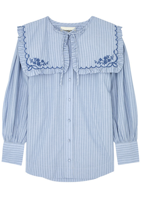 DAMSON MADDER-Nordine striped cotton blouse 