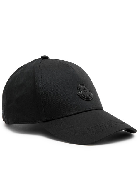 MONCLER-Logo cotton cap