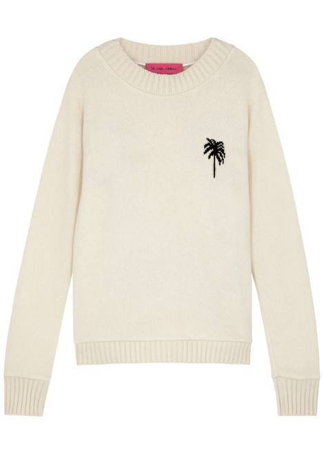 THE ELDER STATESMAN-Palms cashmere jumper 