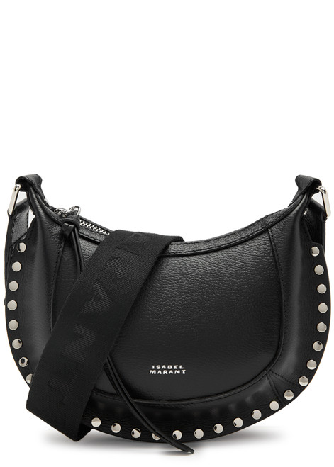 ISABEL MARANT-Mini Moon leather shoulder bag