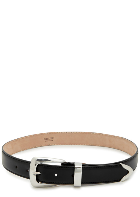 KHAITE-Benny leather belt 