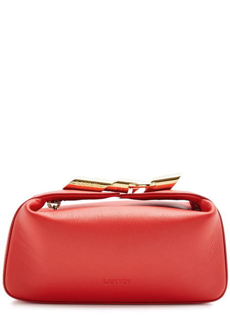 LANVIN-Haute Sequence leather clutch 