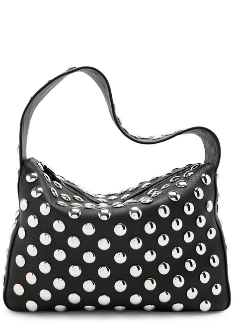 KHAITE-Elena studded leather shoulder bag 