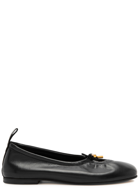 ALOHAS-Rosalind leather ballet flats