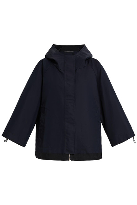 MARINA RINALDI-Water-repellent twill raincoat