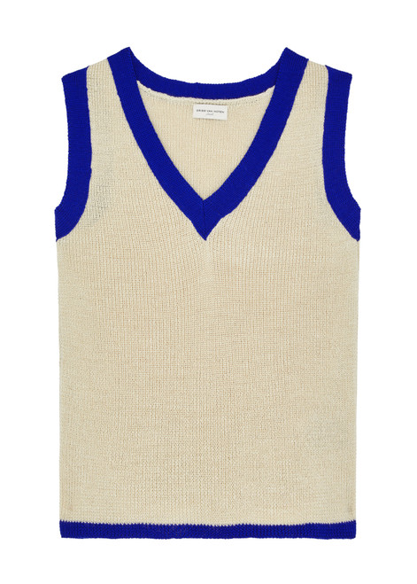 DRIES VAN NOTEN-Tigris wool-blend vest