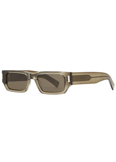 SAINT LAURENT-Rectangle-frame sunglasses