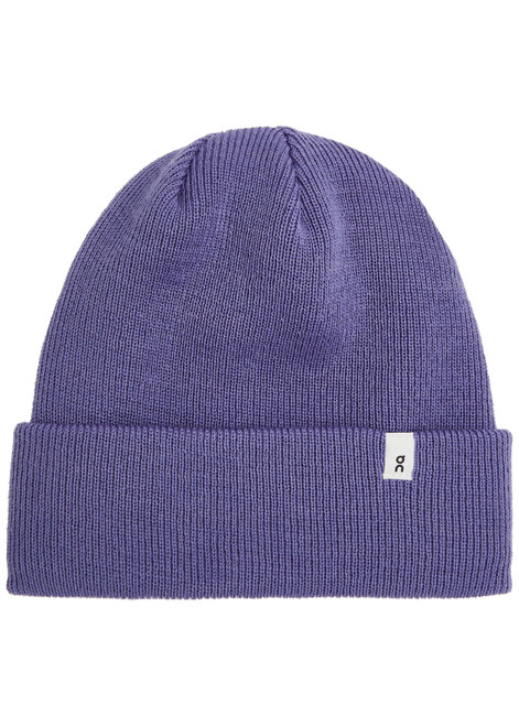 ON-Ribbed wool beanie