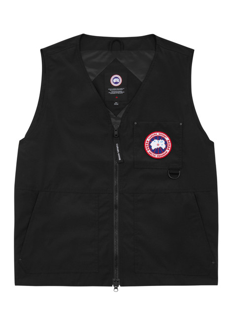 CANADA GOOSE-Canmore logo shell gilet