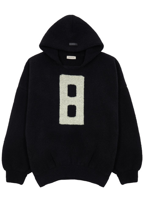 FEAR OF GOD-8 hooded bouclé wool-blend sweatshirt 