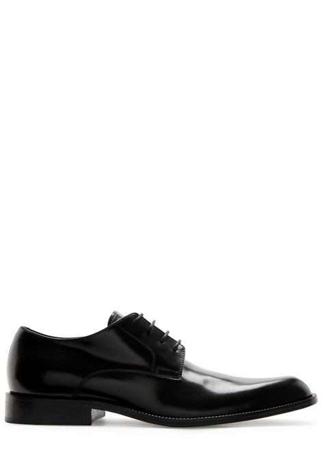 DRIES VAN NOTEN-Leather Derby shoes 