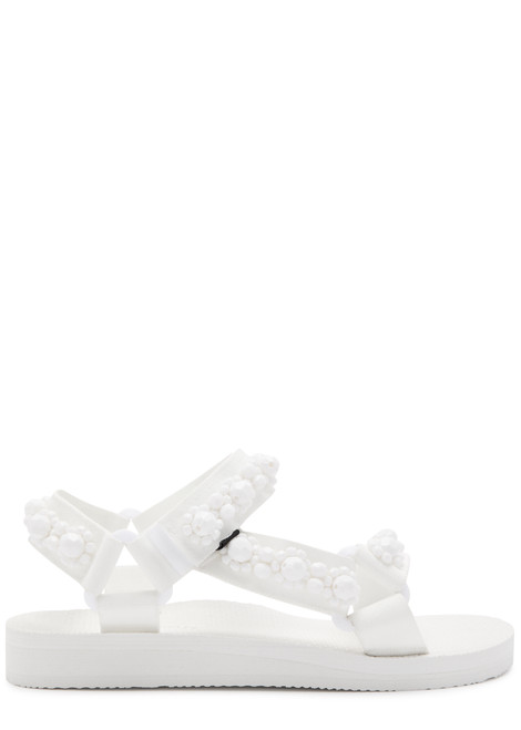 ARIZONA LOVE-Trekky Pearls embellished sandals