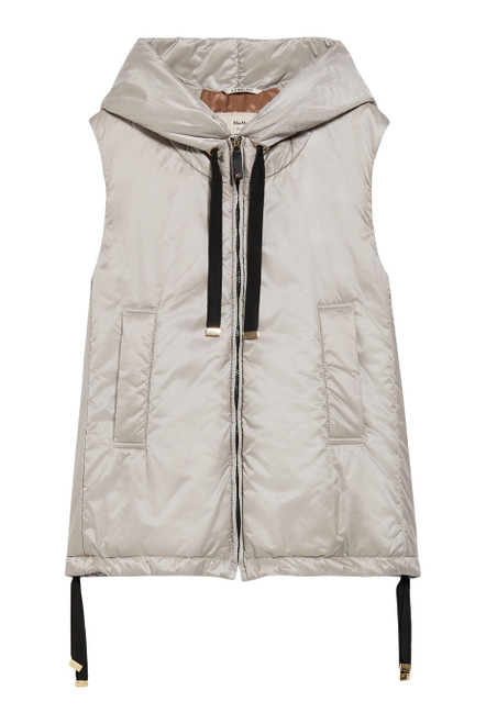 MAX MARA-Water-resistant technical canvas gilet