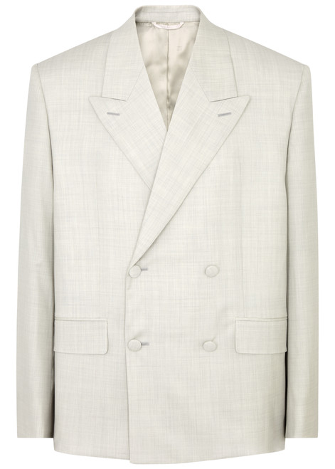 GIVENCHY-Double-breasted wool blazer 