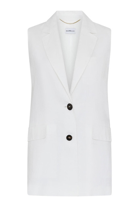 MARELLA-Linen gilet