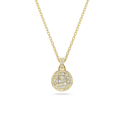 SWAROVSKI-Meteora pendant white rose gold-tone plated
