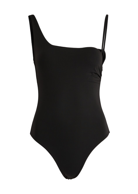 MAX MARA BEACHWEAR-Clara asymmetric swimsuit 