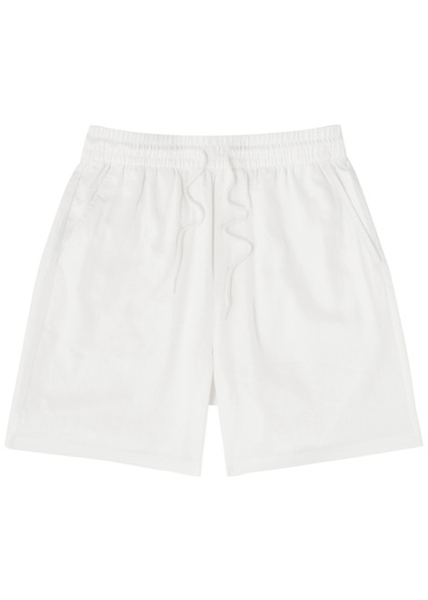 LES DEUX-Otto linen-blend shorts