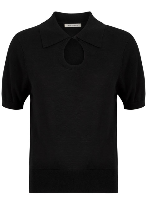BY MALENE BIRGER-Talallia cut-out knitted top