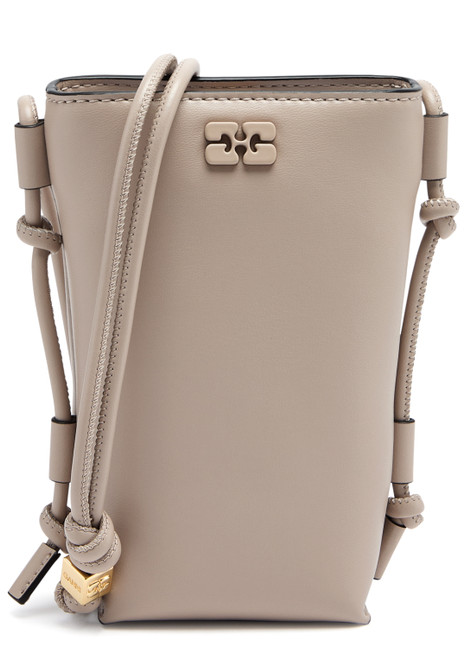 GANNI-Bou leather cross-body bag