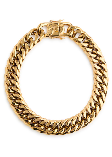 ANISA SOJKA-The Juliet 18kt gold-plated chunky chain necklace