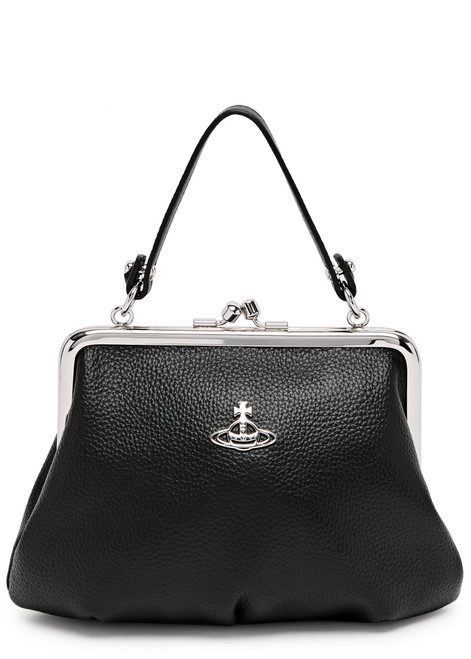 VIVIENNE WESTWOOD-Granny Frame vegan leather top handle bag