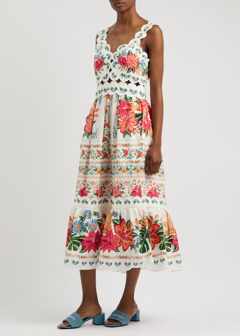 Giulia Wrap Dress | Rio Bloom