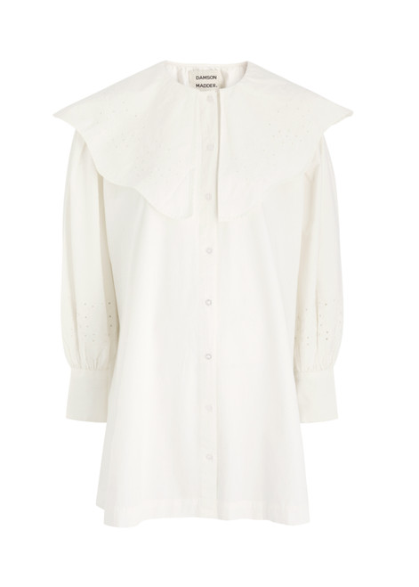 DAMSON MADDER-Mimi broderie anglaise cotton mini dress 