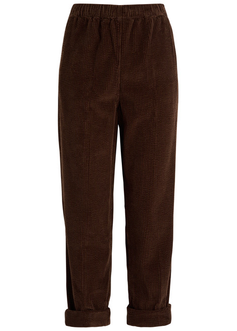 AMERICAN VINTAGE-Padow cropped corduroy trousers