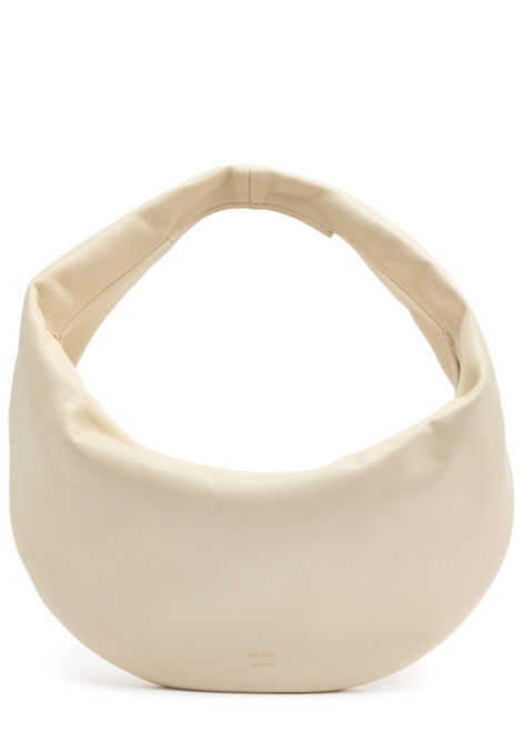 KHAITE-Olivia medium leather top handle bag 