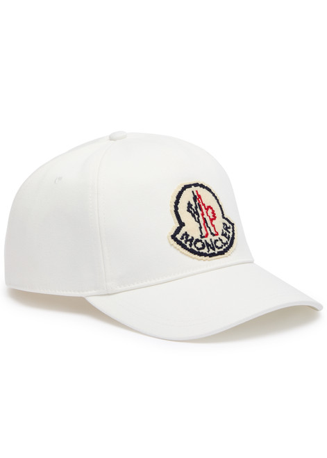 MONCLER-Logo cotton cap 
