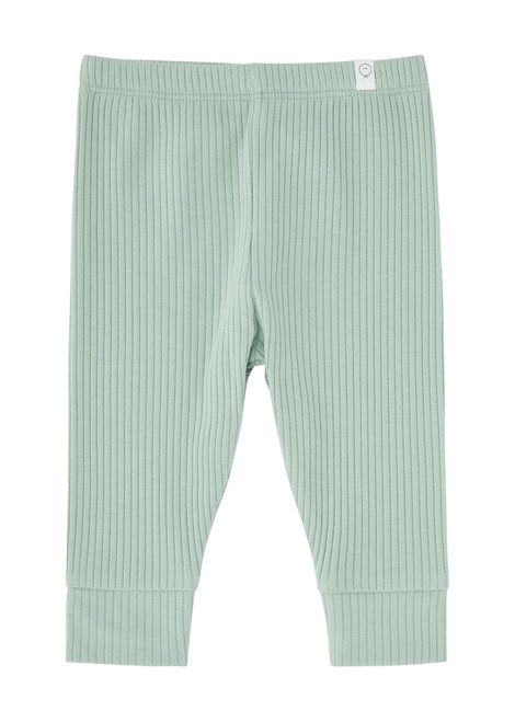 MORI-KIDS Ribbed stretch-jersey leggings