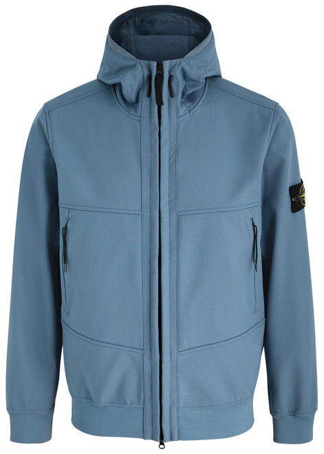 STONE ISLAND-Panelled soft-shell jacket