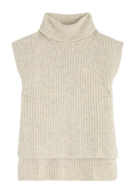 ISABEL MARANT ÉTOILE-Megan alpaca-blend vest 