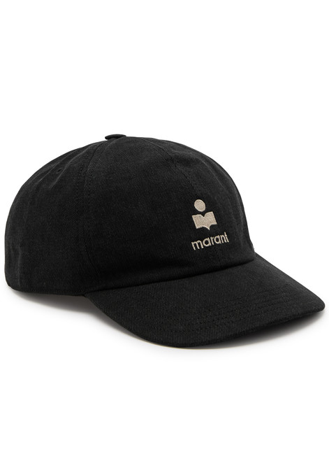ISABEL MARANT-Tomas logo cotton cap 