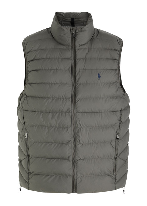 POLO RALPH LAUREN-Logo quilted shell gilet