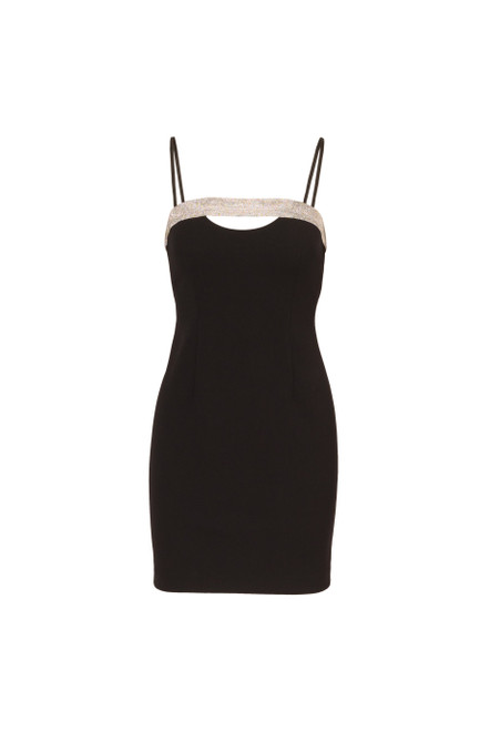 ADRIANNA BY ADRIANNA PAPELL-Knit crepe cocktail dress