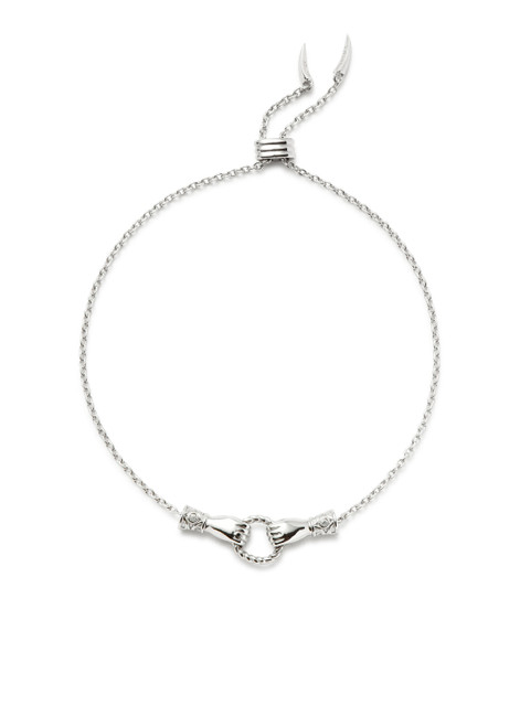 MISSOMA-X Harris Reed In Good Hands silver-plated bracelet 