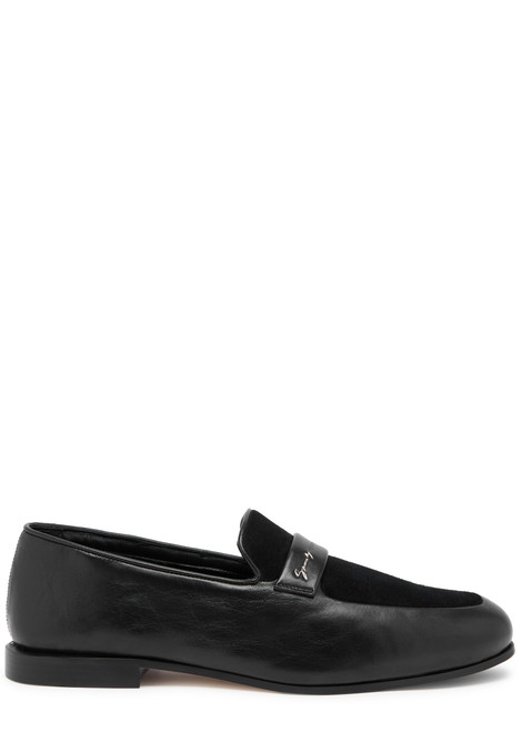 GIVENCHY-Giv Show leather loafers